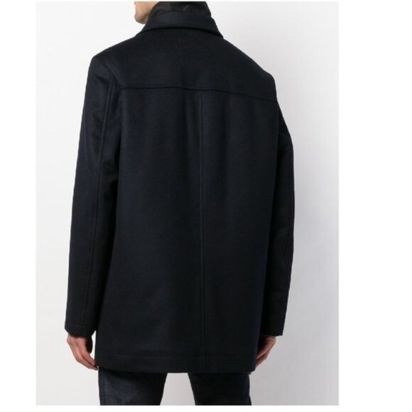 HUGO BOSS High Neck Boxy Coxtan Coat - Picture 2 of 6